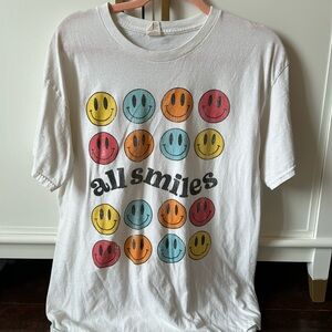 adorable all smiles tee shirt